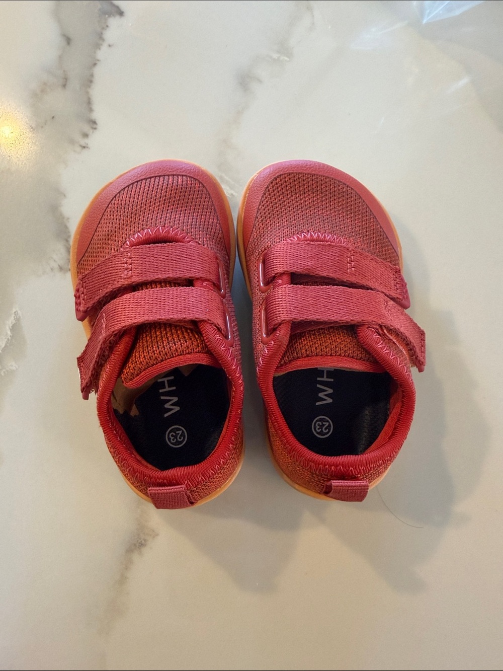 *NEVER WORN* WHITIN Kids Barefoot Shoes for Natural Growth - W8K2 Orange Red